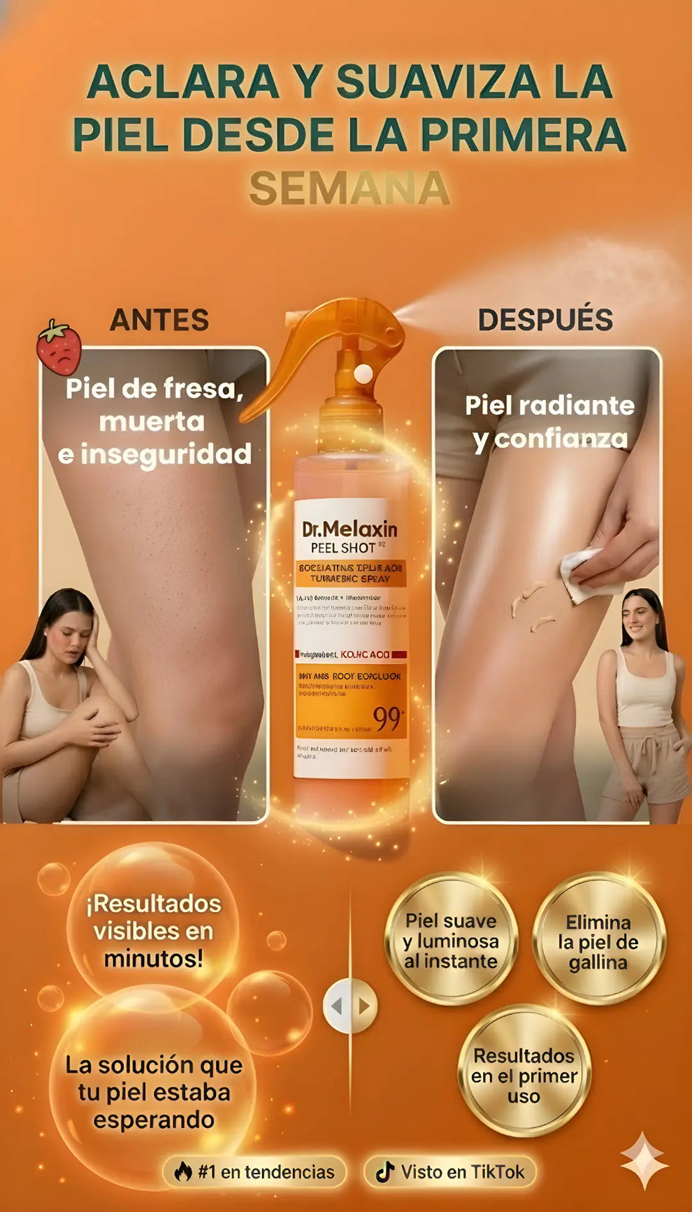 Dr. Melaxin l Dile adiós a las zonas oscuras y vuelve a sentirte con tu piel
