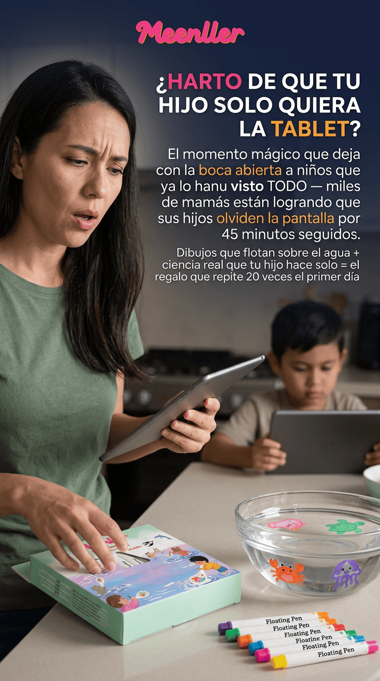 Marcadores Magicos De Tinta Flotante - Dile adios al aburrimiento de tus hijos
