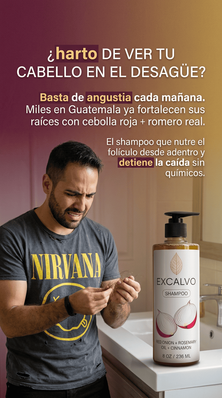 EXCALVO-CABELLO MÁS FUERTE DESDE LA RAIZ
